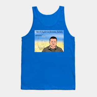 We Will Fight Tank Top